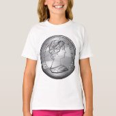 コインのクイーン Tシャツ (正面)