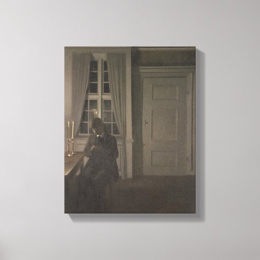 コインのコレクター， 1904 キャンバスプリント (正面)