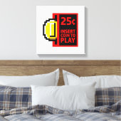 コインの挿入遊先 キャンバスプリント (インサイチュ (寝室))