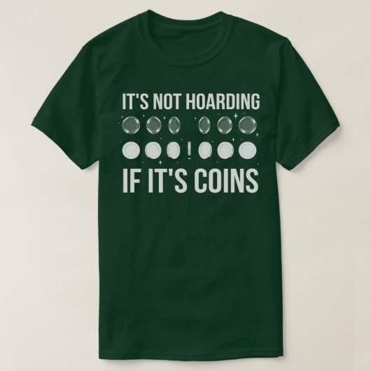 コインを入れていもしない Tシャツ (デザイン正面)