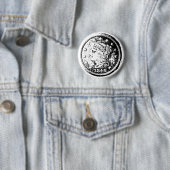 コインコレクターのピンバッジ、番号主義ギフト 缶バッジ (インサイチュ)