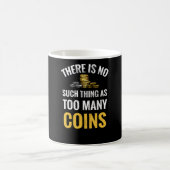 コインコレクターギフト | Numismatistコイン回収 コーヒーマグカップ (中央)