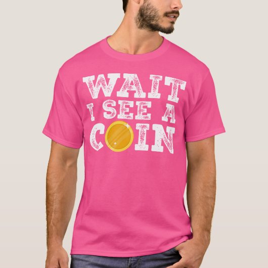 コインコレクターコイン集める恋人のナンバーズマティスト Tシャツ (正面)