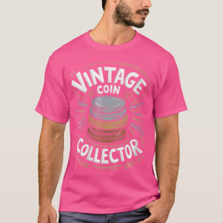 コインコレクター コイン収集家 Tシャツ