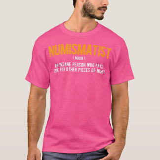 コインコレクター 古銭収集 コイン収集 コイン愛好家 Tシャツ