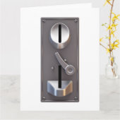 コインスロットファサード・カード カード (黄色い花)