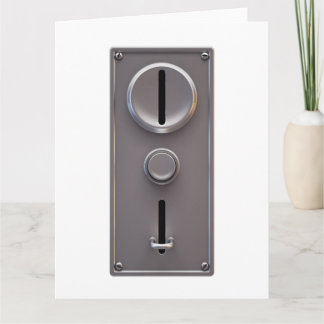 コインスロットファサード・カード カード