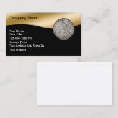 コインディーラー光沢スタイル名刺 名刺 (正面/裏面)