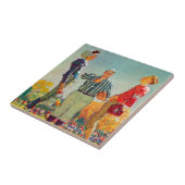 コイントスバイノーマンロックウェル タイル (側面)