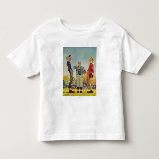 コイントスバイノーマンロックウェル トドラーTシャツ (正面)