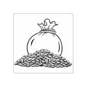 コインバッグスタンプ ラバースタンプ (インプリント)