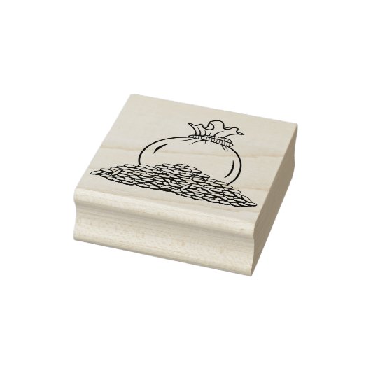 コインバッグスタンプ ラバースタンプ (スタンプ)