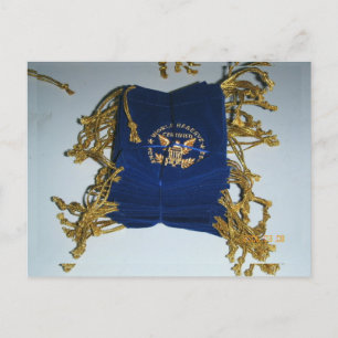 コインバッグ、ビロードパウチ、ロゴプリントコインバッグ ポストカード