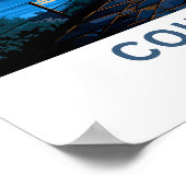 コインブラポルトガルトラベルプリント ポスター (角)