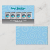 コインランドリーの名刺 名刺 (正面/裏面)