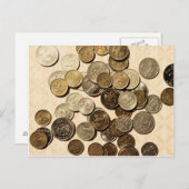 コインロシアのはがき ポストカード (正面/裏面)