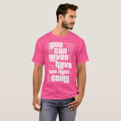 コイン収集は多ければ多いほど良い コイン収集家 お金 Tシャツ (正面フル)