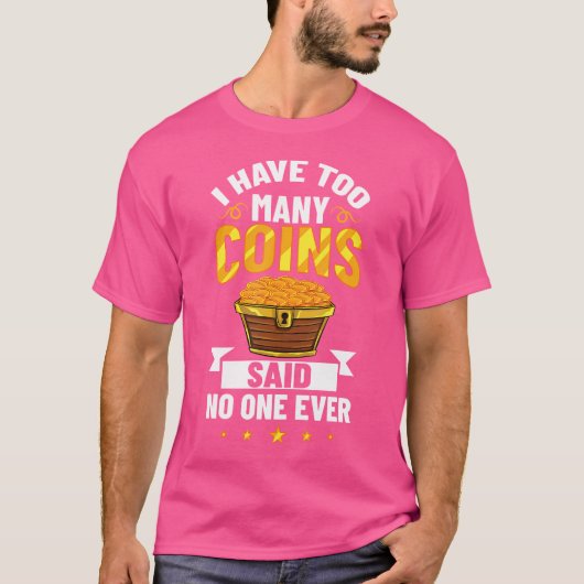 コイン収集初心者向けペニー貨幣 Tシャツ (正面)