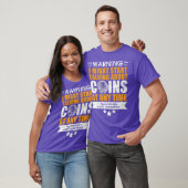 コイン収集家はナンバーマティクスファンのための理想的な贈り物 Tシャツ (ユニセックス)