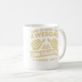 コイン収集家 コーヒーマグカップ (正面右)