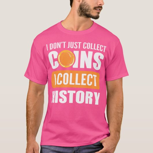 コイン収集家 Tシャツ (正面)