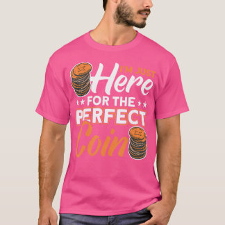 コイン収集趣味ヌミズマティストヌミズマティックコイン Tシャツ