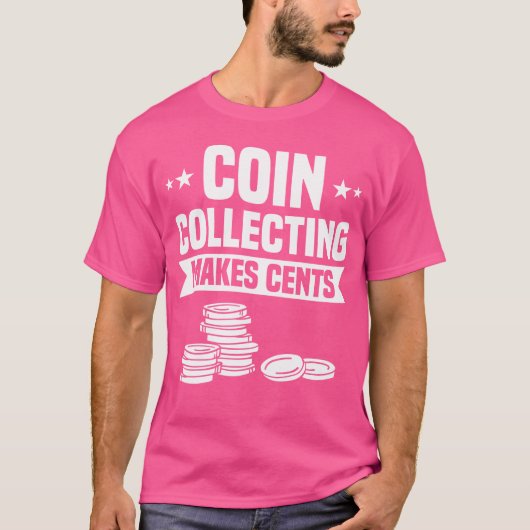 コイン回収はセント回収業者を貨幣感覚に戻す Tシャツ (正面)
