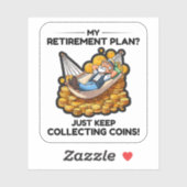 コイン回収コレクター貨幣回収 シール (シート)