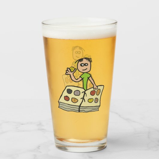 コイン回収ヌニスマティスト タンブラーグラス (ドリンク正面)