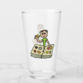 コイン回収ヌニスマティスト タンブラーグラス (正面)