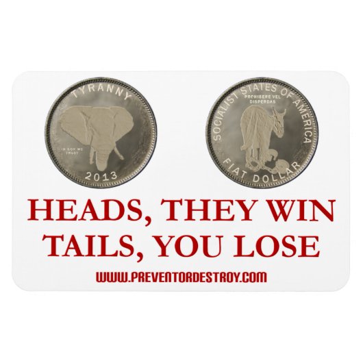 コイン投げ マグネット (横)