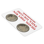 コイン投げ マグネット (右側)