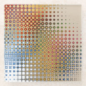 コイン王室の ガラスコースター (正面)