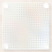 コイン王室の ガラスコースター (裏面)