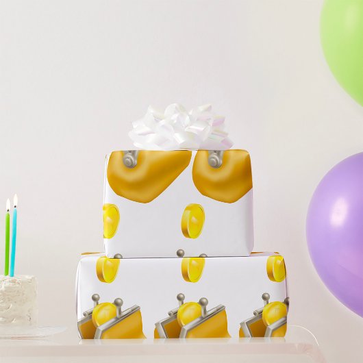 コイン財布マネーラッピング紙 ラッピングペーパー