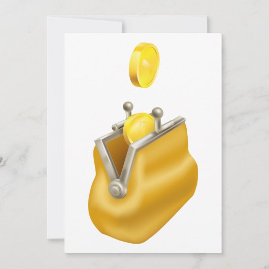 コイン財布 招待状 (正面)