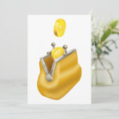 コイン財布 招待状 (スタンド正面)