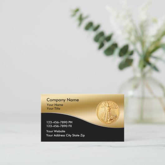 コイン販売店番号名刺 名刺 (スタンド正面)