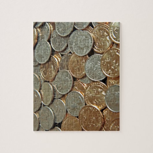 コイン ジグソーパズル (縦)