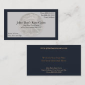 コイン・ディーラーの名刺 名刺 (正面/裏面)