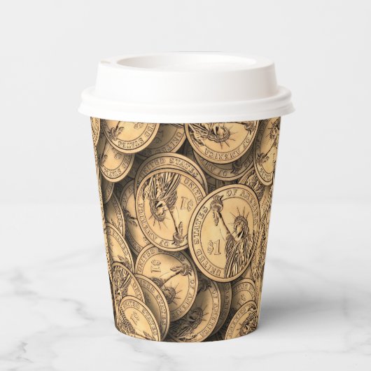 コイン 紙コップ (裏面)