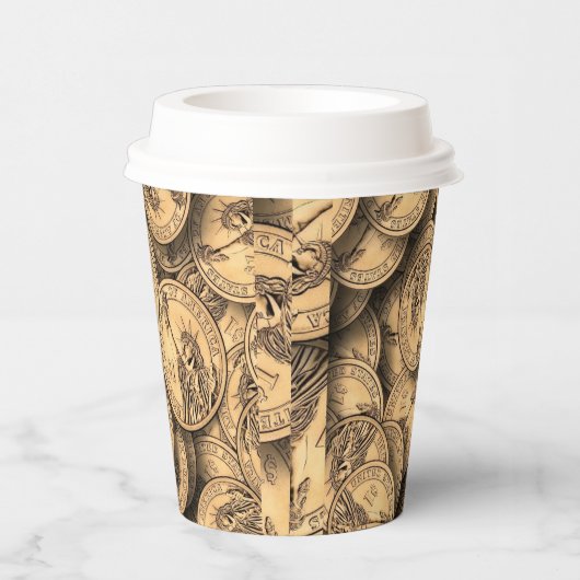 コイン 紙コップ (右)