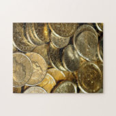 コイン |通貨 ジグソーパズル (横)