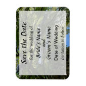 コイ中国の池の庭 マグネット (縦)