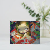 「コイ中」はがき ポストカード (スタンド正面)