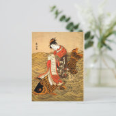 コイ乗馬 ポストカード (スタンド正面)