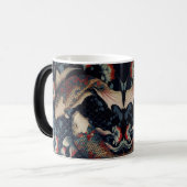 コイ伝統的コーヒーマグ モーフィングマグカップ (正面左)