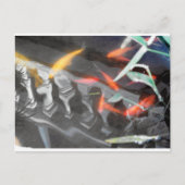 コイ反射 ポストカード (正面)