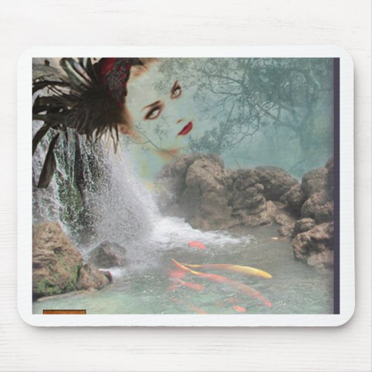 コイ女神 マウスパッド (正面)