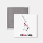 コイ帯状磁石鯉バンドエイドマグネット マグネット (正面/裏面)
